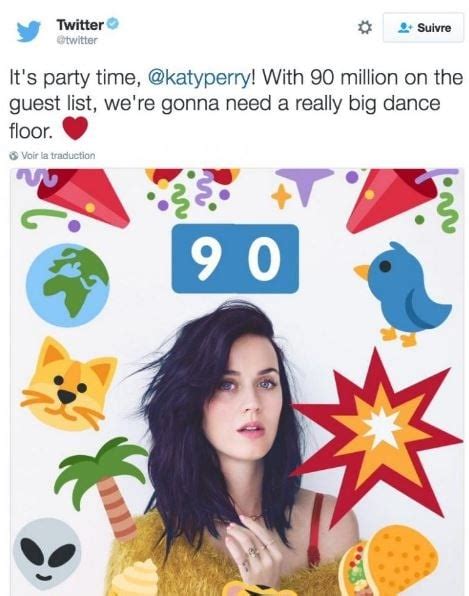 Katy Perry Est La Reine De Twitter