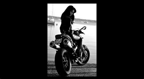 biker babe woman in leather sexy biker leather hd wallpaper peakpx