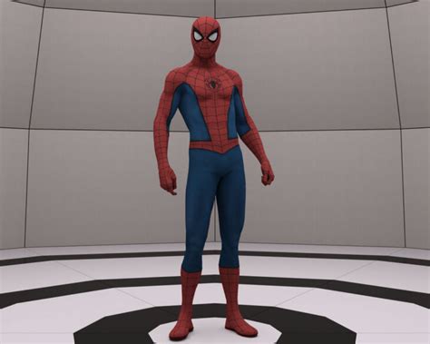 Spider Man Classic Suit For G8m Render State
