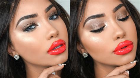 Easy And Soft Date Night Glam Makeup Tutorial Melly Sanchez Beauty