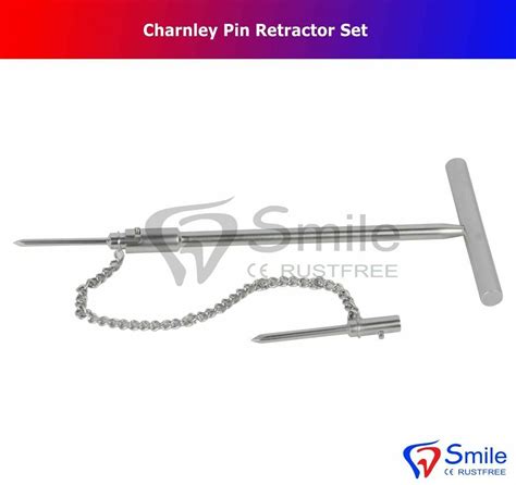 New Charnley Pin Retractor Set Surgical Veterinary Orthopaedic