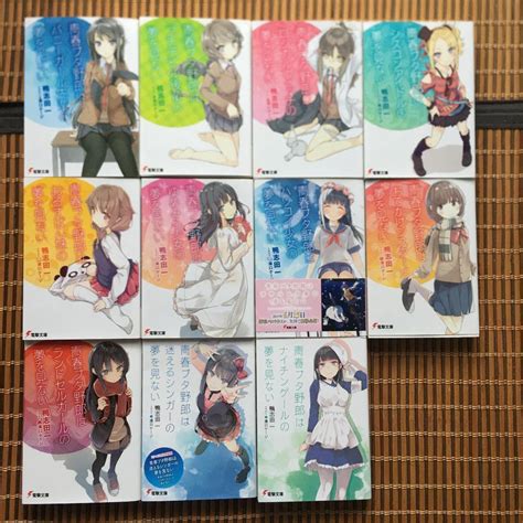 Rascal Does Not Dream Of Bunny Girl Senpai Series Novel Vol1~11 Set