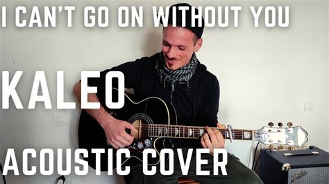I Cant Go On Without You Kaleo Acoustic Cover Youtube