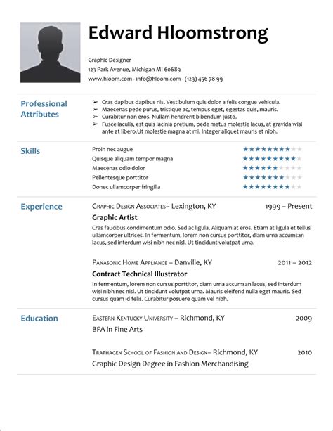 50+ free microsoft word resume templates to download. Cv Templates Docx Download (1 di 2020
