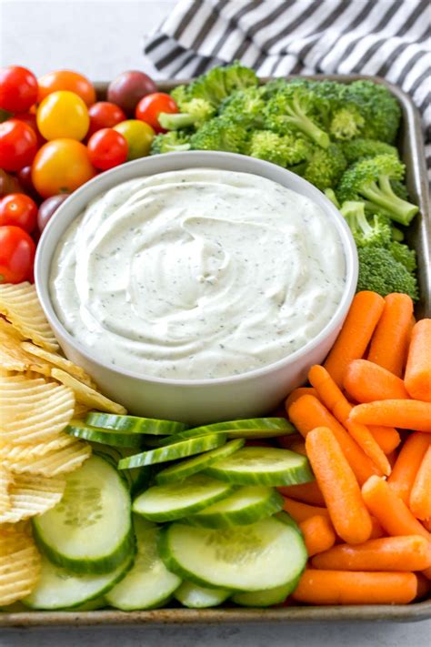 Homemade Ranch Dip Recipe Dairy Free Simply Whisked