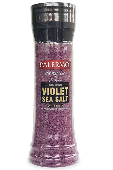 Palermo Natural Violet Sea Salt With Grape Aroma 113 Oz Sea Salt