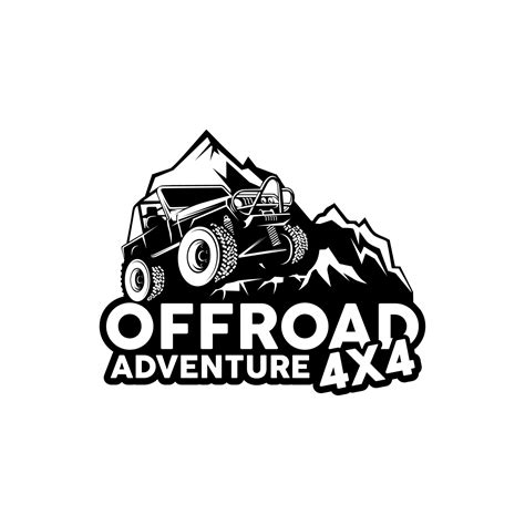 Offroad Adventure 4x4 Logo Vector 13946913 Vector Art At Vecteezy