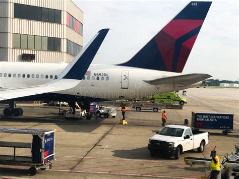 Delta Gate Area At Hartsfieldjackson Atlanta International Airport