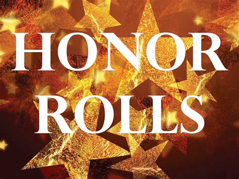 4th Quarter Honor Rolls Announced Wynantskill Union Free School District