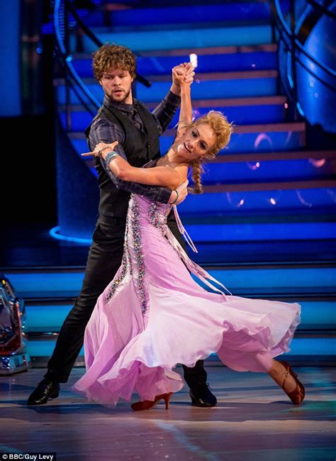 Strictly Come Dancings Aliona Vilani Stares Affectionately At Jay Mcguiness Daily Mail Online