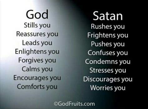 God Vs Satan Prayer Quotes Bible Verses Quotes Faith Quotes Wisdom