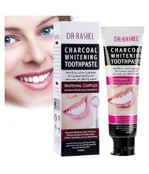 Drrashel Charcoal Whitening Toothpaste Teeth Whitening Gum 100 Ml Buy