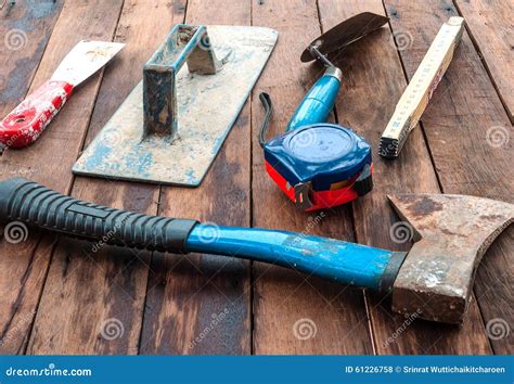 Construction Hand Tools Stock Photo Image Of Hardware 61226758