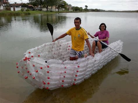 A Boat Made From Soda Bottles Imgur Reuse Plastic Bottles Recycle