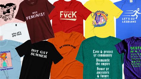 36 Queer Owned Businesses Selling Lgbt T Shirts To Support This Pride