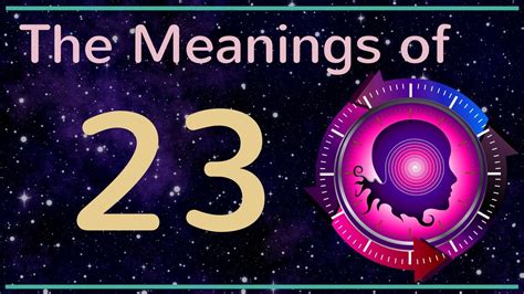 One of the years 23 bc, ad 23, 1923, 2023. Number 23: The Numerology Meanings of Number 23 - YouTube