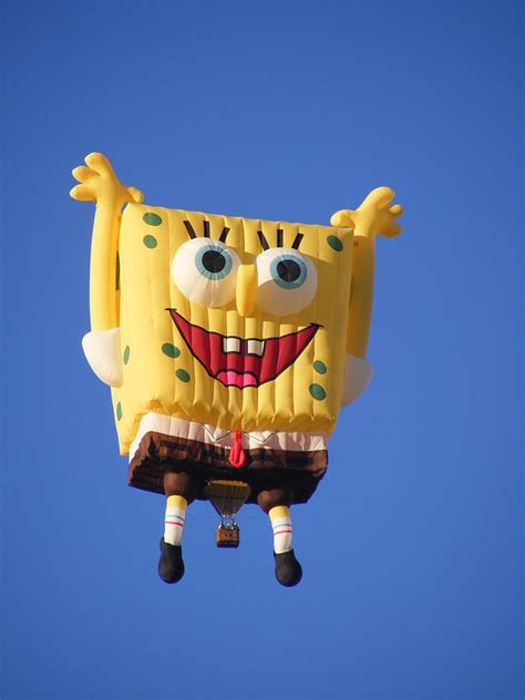 Spongebob Squarepants Hot Air Balloon Photograph By Kelly Mac Neill