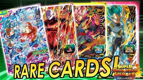 Maybe you would like to learn more about one of these? OBTAINING SUPER RARE CARDS! - Super Dragon Ball Heroes ...