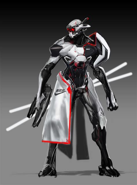 Its A Daily Operation Armor Concept Robots Concept Sci Fi Concept Art
