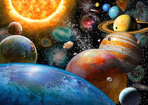 Paintings Of Planets In Orbit