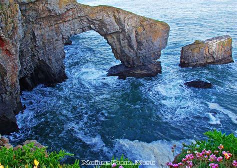 Green Bridge Of Wales Largest Natural Arch