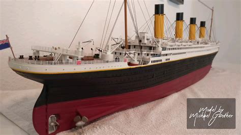 Rms Titanic Scale Amati Hachette Minibrass Model Sexiz Pix