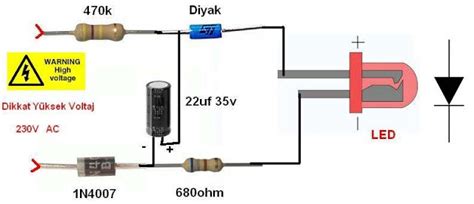 First of all, have a look at the part list. 220V LED Flasher Circuit - مدونة الالكتروميكنيك