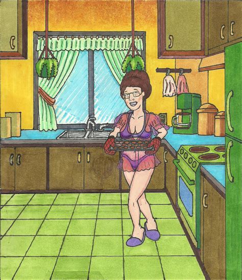 Peggy Hill With Cookies By Robert L Santangelo On Deviantart