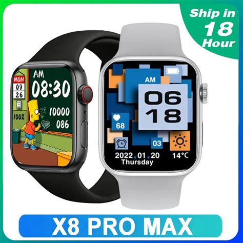 2022 New Series 7 X8 Pro Max Smartwatch Bluetooth 2023 New 7 X8 Pro