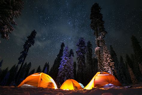 Camping Under Starry Night 3steps