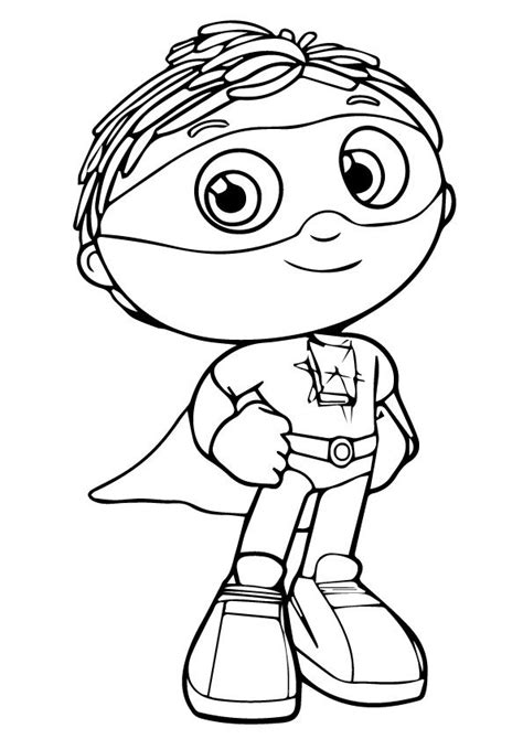 Super Why Coloring Pages Woofster Super Why Coloring Pages Printable