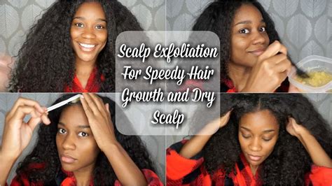 Ultra black hair growth book published 1989. How To: Scalp Exfoliation for Faster Hair Growth and Dry ...