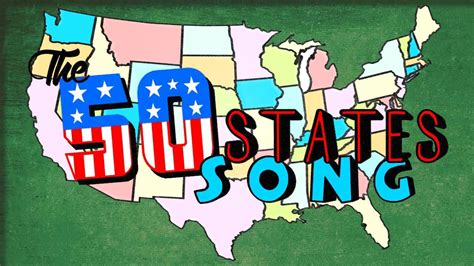 The Fifty States Song Kids Songs Songs Fifty Nifty United States