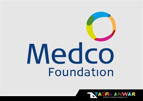 Taofik Anwar Design Logo Medco Foundation Vector