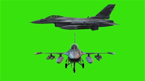 Fighter Jet Green Screen Flying Effects F 16 Jet Chroma Key Youtube