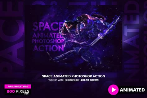 Animated Space Photoshop Action By Mindall On Deviantart