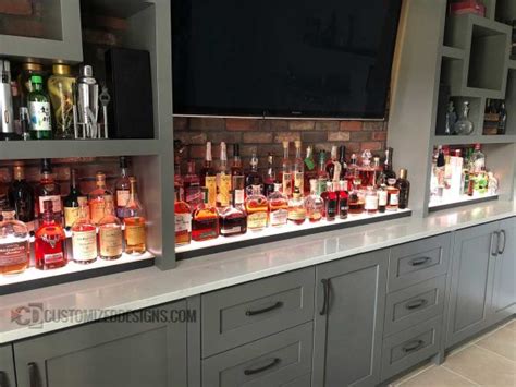 Modern Home Back Bar Liquor Shelving Home Bar Ideas Products And Ideas