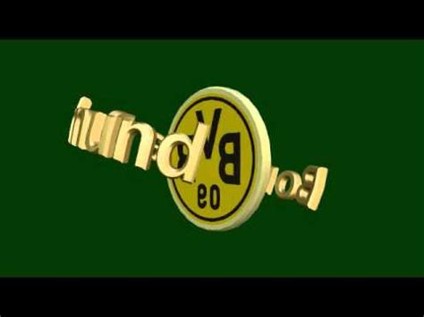 Borussia dortmund bvb logo vector. BVB Logo Animiert Borussia Dortmund Green Screen Chroma ...