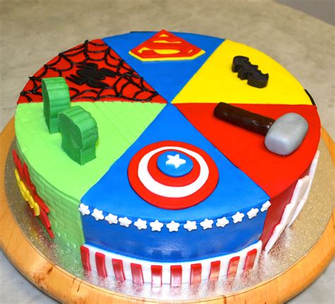Superhero Cake Superhero Birthday Cake Cake