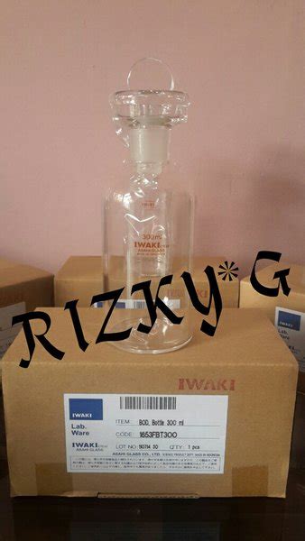 Jual BOTOL BOD WINGKLER 300 ML IWAKI Di Lapak TOKO LABORATORIUM RIZKY