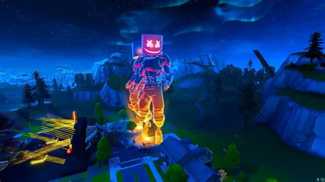 Marshmello Fortnite Lit Wallpaper Hd Games 4k Wallpapers Images And