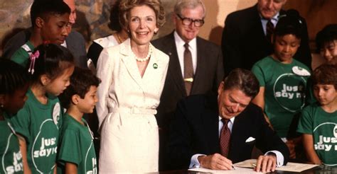 Nancy Reagans Just Say No Campaign Helped Halve Number Of Teens On Drugs