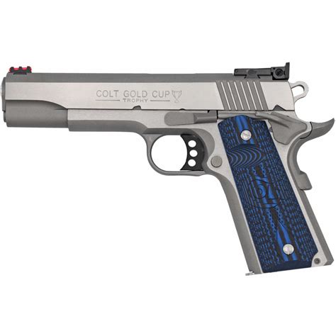 Colt 1911 Gold Cup Trophy Lite 9mm 5 Barrel Stainless Steelblue