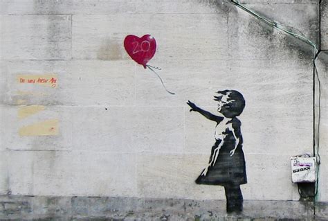 Banksy Paintings Girl With Balloon