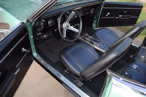 Seller Of Classic Cars 1968 Chevrolet Camaro Grecian Greenblack