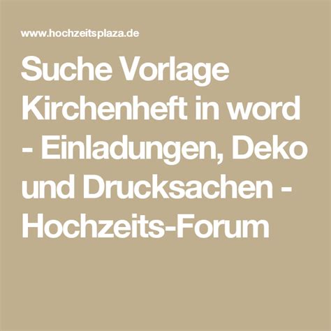 Kirchenheft vorlage für word professionell gestaltete 1. Pin auf Hochzeit