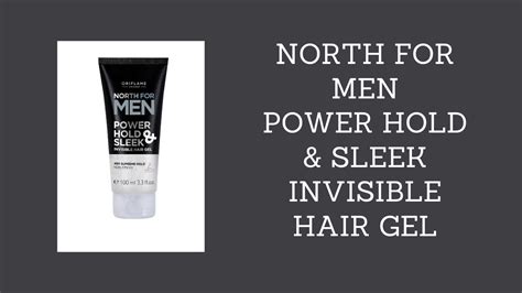 North For Men Power Hold Sleek Invisible Hair Gel Oriflame Oriflame