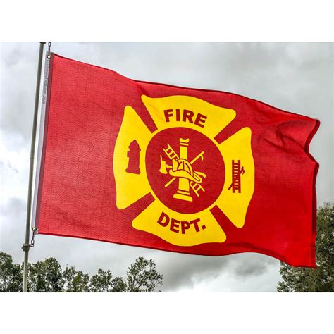 Fire Department Flag Fire Dept Flags For Sale 3 X 5 Ft Standard
