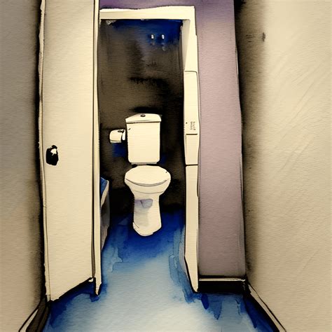 graphic of disgustingly filthy toilet stall · creative fabrica