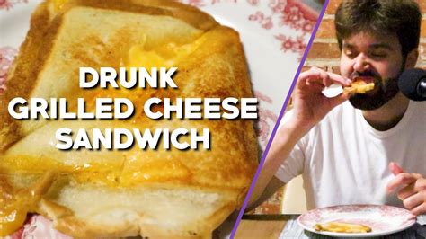 Late Night Drunk Grilled Cheese Sandwich Quick Pop In Youtube